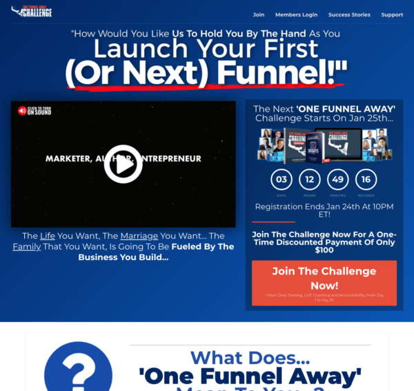 One Funnel Away Challenge Honest Review 2022