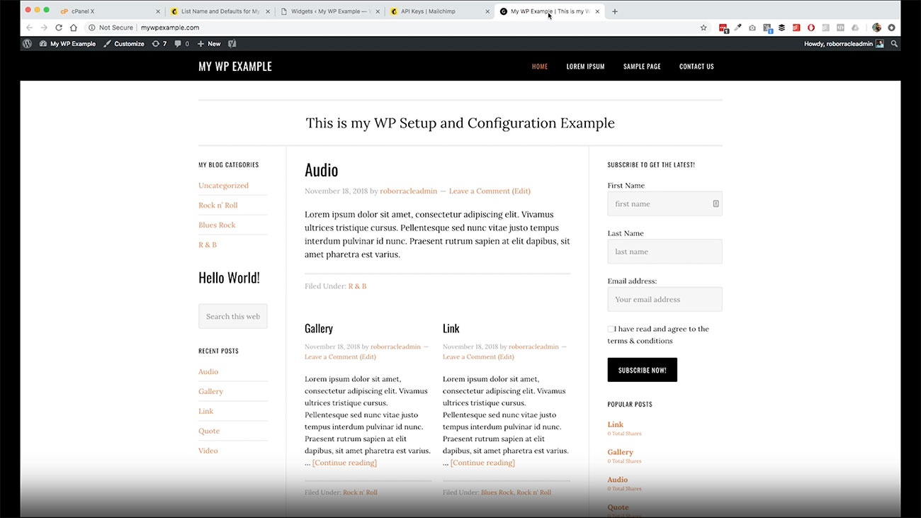 How To Set Up And Configure Your MailChimp Plugin